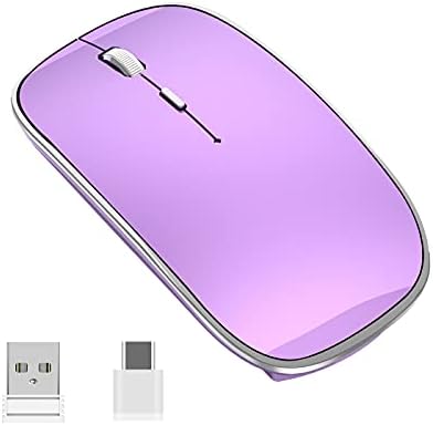 Elevate Your Computing Experience with the Q23 S Black Wireless Mouse – Rechargeable, Dual Mode USB-A & Type-C, Silent Operation, and 3 Adjustable DPI for Ultimate Precision and Versatility Across Laptops, Macs, PCs, and Android Devices