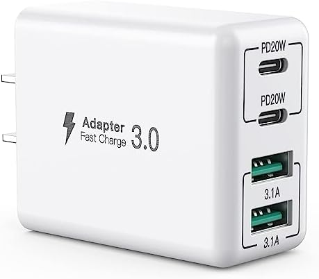 Revolutionize Your Charging Routine with Our 4-Port USB Wall Charger – Ultra-Fast QC 3.0 Adapter for i Phone 12-15, LG, Google Pixel & More – Compact, Reliable Power Solution for Home and On-the-Go Charging