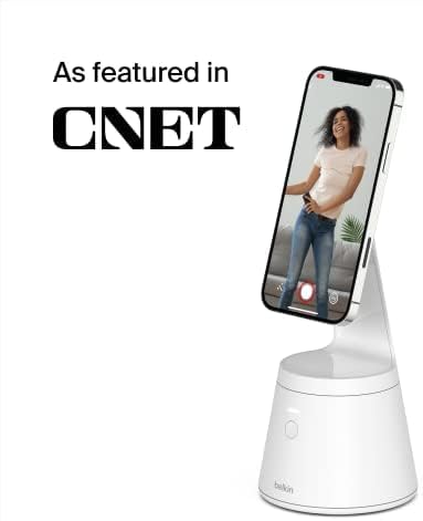 Belkin MagSafe Compatible Face Tracking Phone Mount for Content Creators, iPhone Series – Enhanced Compatibility and Speed