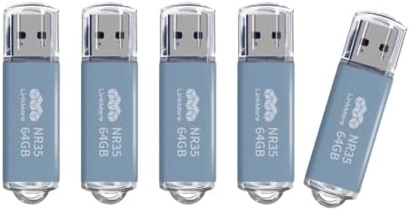 Maximize Your Data Storage with Link More EJECT32 256 GB USB 3.2 Flash Drive – Fast 100 MB/s Read Speeds & Retractable Design for Ultimate Portability and Compatibility with PC and Consoles