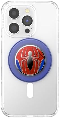 Mag Safe-Compatible Spiderman Enamel Ghost Spider Suit Pop Socket – Ultimate Hands-Free Kickstand & Wireless Charging Grip for Mobile Convenience and Style