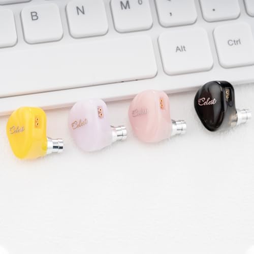 Ultimate Audio Revolution with QOA Celest Rue Premium In-Ear Monitors – Lightweight 6 mm Dynamic Driver Earbuds with Customizable Detachable Cable – Stylish Purple IEMs for Unmatched Hi-Fi Stereo Clarity Ideal for Musicians, Gamers, and Audiophiles – Experience Crystal-Clear Sound Across All Devices