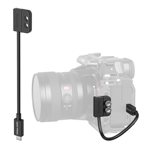 SMALLRIG 7.9-Inch USB-C Male to Female Data Cable – Experience 240 W Fast Charging & 20 Gbps Data Transfer Speeds for Camera Accessories, L-Shaped Plates & More – USB 3.2 Gen 2 x2 Compatible, Durable Design for Professionals & Enthusiasts