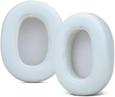 Transform Your Listening Experience: Premium Memory Foam Replacement Earpads for Sony ULT WEAR (WH-ULT900 N) Wireless Noise-Canceling Headphones – Soft Protein Leather for Luxurious Comfort, Enhanced Sound Isolation, and Effortless Installation in Sleek White Finish