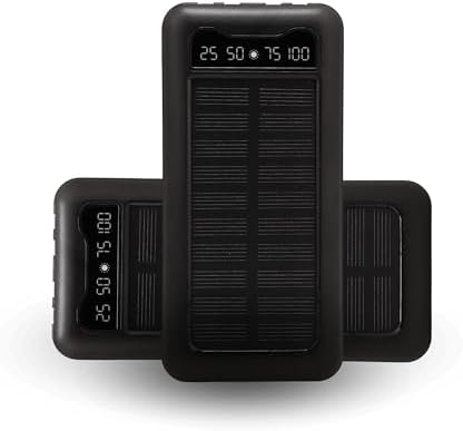 Eco-Friendly Solar Power Bank with Built-in Cables – Ultimate Portable Charger for Outdoor Adventures and Rapid Device Charging