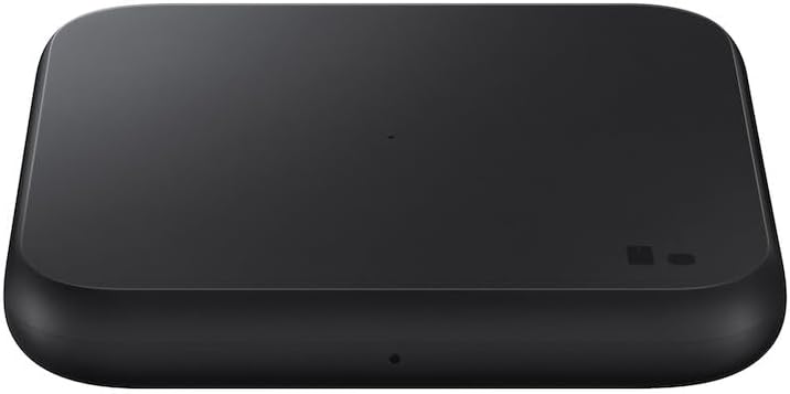 Samsung Fast Charge Wireless Charging Pad – Sleek and Portable Qi-Compatible Charger for Rapid Power Boosting – Perfect for Home, Office, and Travel – Features Non-Slip Surface and LED Charging Indicator for Ultimate Convenience