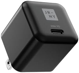 Compact 30 W USB-C Fast Charger Block with Ga N II Technology – Universal Mini Wall Adapter for Quick Power Delivery to All USB-C Devices (Cable Not Included) – Ideal for Travel and Everyday Use