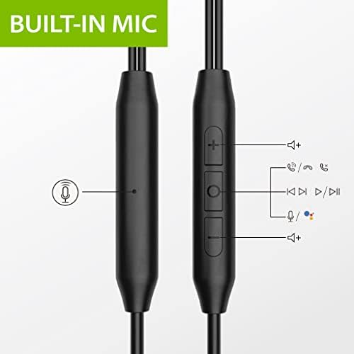 Avantree L171 Lightning Wired Earbuds – MFi Certified Sports Headphones with Microphone and In-Line Volume Control for i Phone 11, 12, 13, 14 Models – Secure Ear Hook Design for Active Lifestyles and Superior Sound Quality for Running, Workouts, and Daily Use