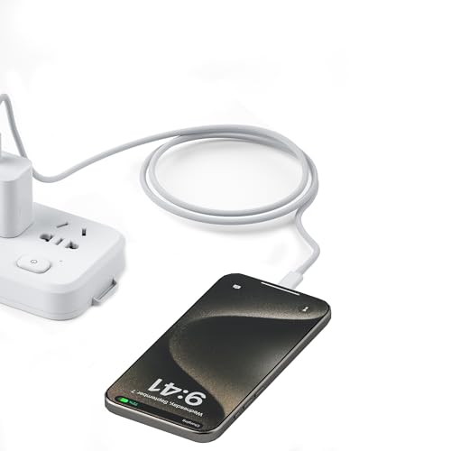 Premium MFi Certified 2 Pack USB-A to USB-C Car Play Cables – 3.3 ft High-Performance Charging & Data Transfer Cords for i Phone 15/16 Pro/Plus/Max and i Pad Pro – Fast Charging, Exceptional Durability, Uninterrupted Connectivity for Enhanced Driving Experience