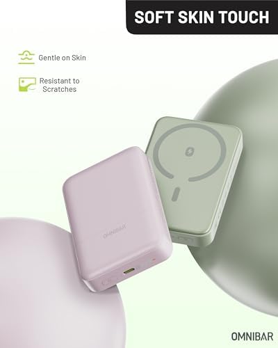 Compact Magnetic Power Bank 10,000 m Ah – Versatile Wireless & USB-C PD 20 W Fast Charger for i Phone 16/15/14 Series – Lightweight, Travel-Friendly Design with Advanced Safety Features for Stress-Free Charging All Day