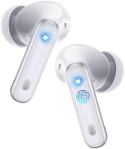 Elevate Your Audio Experience with EUQQ Wireless Earbuds: Advanced Active Noise Cancelling & Bluetooth 5.4 for Effortless Connectivity – IP7 Waterproof Design for Ultimate Durability, Dual Microphones for Superior Call Clarity, and Deep Bass for Immersive Sound – Enjoy 36 Hours of Uninterrupted Playtime Perfect for Active Lifestyles and Seamless Communication.