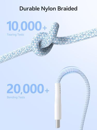 Elevate Your Charging Experience with LVFAN Fast Charger Cable for Apple Watch – Detachable USB-C & A Compatibility, Durable Nylon Braided Design for Seamless Daily Use and Travel – Ideal for Series 10, 9, 8, 7, 6, 5, 4, 3, SE, Ultra 2 Models