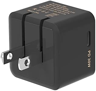 Rapid X Porto Uno USB-C 30 W PD Power Adapter – Compact Fast Wall Charger for i Phone 15, i Pad Pro, Samsung & More – Foldable Design with Side Port for Easy Travel – Enhanced Speed & Universal Compatibility in Sleek Teal Finish