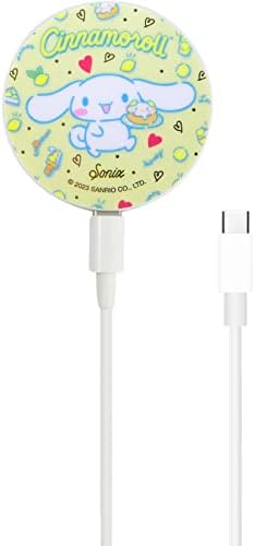 Sonix x Sanrio Hello Kitty & Care Bears Magnetic Mag Safe Charger for i Phone 12-16 Series | 6.5 ft USB-C Fast Wireless Charging Cable | Stylish, Playful, and Efficient Power Solution for Your Device