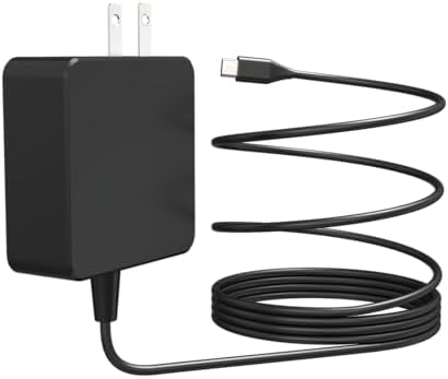 Universal 65 W USB-C Laptop Charger – High-Speed Power Adapter for Lenovo, Dell, Samsung, Mac Book Pro, HP, ASUS, and DJI Devices – 78.6-Inch Cord, Enhanced Compatibility & Efficiency for All Type-C Electronics – Ideal for Gaming Consoles & Chromebooks – 12-Month Warranty & 30-Day Money-Back Guarantee