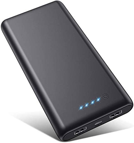 Maximize Your Power On-the-Go: 26800 m Ah Ultra-High Capacity Portable Charger with Dual USB Outputs for High-Speed Charging – Universal Compatibility with i Phone 16/15/14/13/12, Galaxy, Android & More – Lightweight & Safe External Battery Pack for Travel & Daily Use