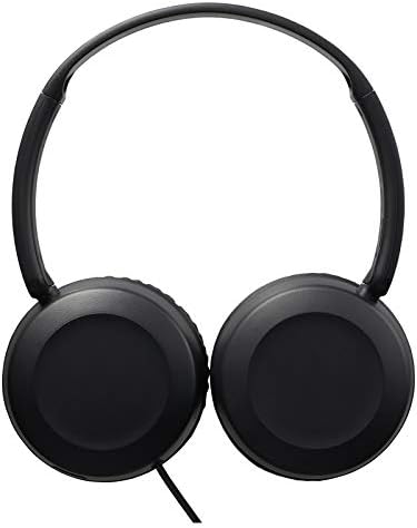 JVC HAS31 MB Ultra-Light On-Ear Headphones – Immersive Sound Experience with Built-In Remote & Microphone for Seamless Smartphone Interaction – Ideal for Kids, Commuters, and Audiophiles – Compact Foldable Design for Superior Portability and Comfort – Modern Black Aesthetic for Trendsetters