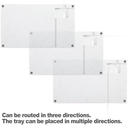 Sleek Marble Tray 15 W Magnetic Wireless Charger for i Phone 15/14/13/12 – Rapid PD Charging with Elegant Walnut Wood Accents for Ultimate Compatibility and Style