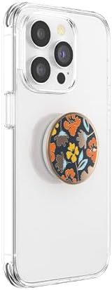Mag Safe-Compatible Pop Socket Phone Grip – Unique Horchata Design with Versatile Adapter Ring for Effortless Wireless Charging and One-Handed Use – Stylish and Secure Mobile Accessory for Enhanced Everyday Convenience