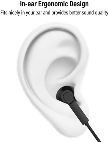Experience Unmatched Audio Clarity with Maeline USB-C Noise-Canceling Wired Earbuds – Premium In-Ear Headset for Computers, Tablets, and Smartphones – Exceptional Comfort, Built-In Microphone, and Robust Compatibility for All-Day Use