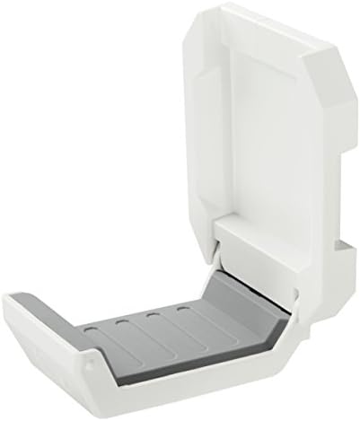 Enermax Magnetic Headset Holder with Protective Foam – Versatile Headphone Hanger for All Headset Styles – Sleek White Design, Easy Installation, Durable ABS, Supports Up to 2.2 lbs – Keep Your Audio Gear Organized and Accessible