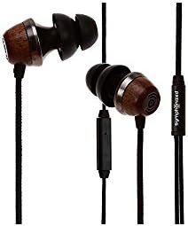 Elevate Your Sound Experience: Symphonized ALN Premium Wood Noise-Isolating In-Ear Headphones with Mic – Lightweight, Durable, and Compatible with All Devices (White)