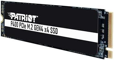 Patriot Memory P400 Lite 500 GB M.2 PCIe Gen 4 SSD – Ultimate High-Speed NVMe Storage for Gaming and Content Creation – Reliable Performance with Enhanced Thermal Management and 3-Year Warranty – Upgrade Your System Now!