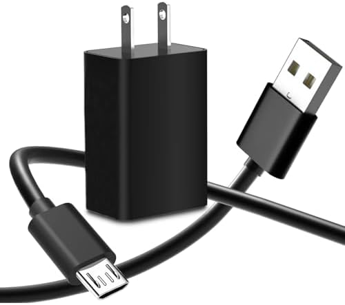 Fast-Charging Micro USB Cable for Samsung Galaxy S7/S6 Edge, Note5/4, LG Stylo 3/2 & More – 5 FT Durable Charger Cord with 10 W Power Output for Optimal Efficiency and Convenience