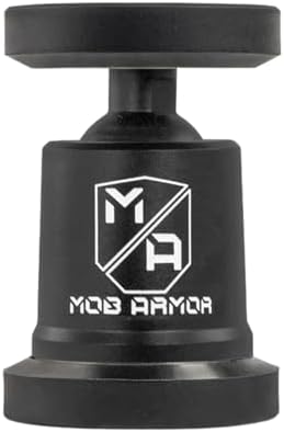 Mob Armor Mob Netic Maxx – Premium USA-Made Magnetic Phone Holder for Cars, Versatile 360° Rotation & 90° Tilt, Durable Aluminum Design, Perfect for i Phone & Android Devices – Enhance Your Driving Safety and Convenience