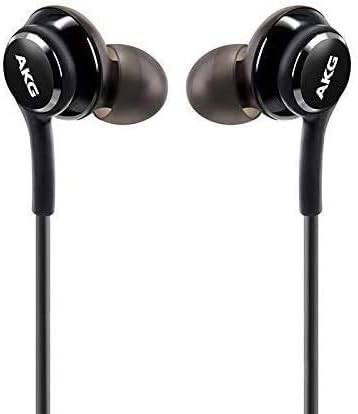 Premium AKG Stereo Earbuds for Samsung Galaxy S10 Series – Tangle-Free Headphones with Microphone & Volume Control – Dual Pack for Enhanced Sound Experience – Perfect for Music Lovers and Professionals