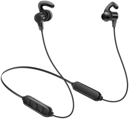 Advanced Bluetooth 5.4 apt X Wireless Earbuds – Ultra-Lightweight Magnetic Neckband Design for Uninterrupted Connectivity, 40-Hour Battery Life, and IPX7 Waterproof Durability – Ideal for Fitness Fanatics and Outdoor Runners Seeking Exceptional Sound Quality and Comfort