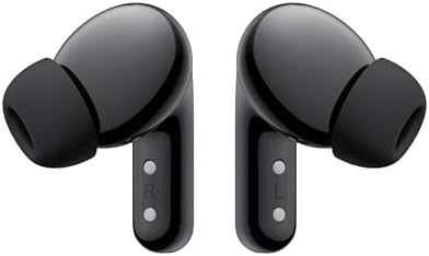Xiaomi Redmi Buds 5 Wireless Earbuds – Exceptional 46 d B Active Noise Cancellation, 40-Hour Extended Playtime, Cutting-Edge Bluetooth 5.3 Connectivity, Sleek White Aesthetic for Ultimate Comfort and Versatility in Any Environment