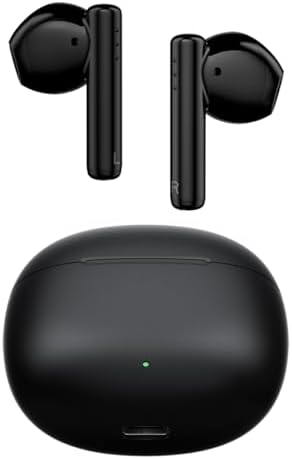 2025 Ultra-Low Latency Wireless Gaming Earbuds – Premium Noise-Canceling Sound Isolation with Extended Battery Life, Built-In Mic for Seamless Communication, Type-C Quick Charge – Stylish White Design Perfect for Gaming and Music Lovers