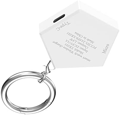 Fit Turn Dual-Connector Portable Charger for Huawei Devices – Compact Type C & Micro USB Travel Charger for Watch Ultimate, Buds, Watch 3 Pro New, GT 3, 2 Pro, and GT Runner – Rapid Charging & Durable Design for On-the-Go Users