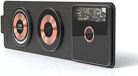 Revolutionize Your Charging Experience with the Dual 15 W Foldable Magnetic Wireless Charger – 3-in-1 Travel Essential for i Phone, Samsung, Apple Watch, and Air Pods – Fast, Efficient, and Universally Compatible with Mag Safe Devices for On-the-Go Power