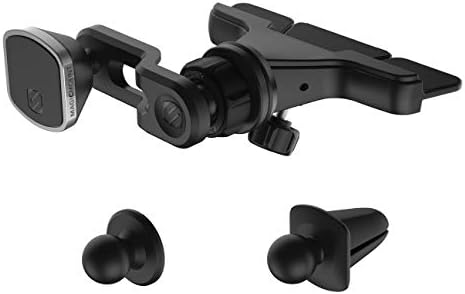 Scosche Magic Mount Select Dual Pack – Premium Magnetic Car Phone Holder for i Phone & Android – Secure 360° Adjustable Mount for Hands-Free Driving – Ideal for Dash & Window Use – Durable Design for Enhanced Compatibility & Safety