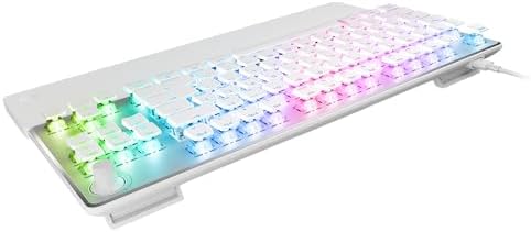 Experience Unmatched Gaming Precision with Turtle Beach Vulcan TKL Tenkeyless Mechanical Keyboard – Linear Titan Switch, Customizable AIMO RGB Lighting, Durable Aluminum Build, and Portable USB-C Connectivity for Ultimate Performance and Style