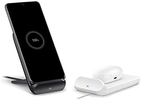 Samsung Wireless Charger Trio – Ultra-Fast Qi Charging Hub for Galaxy & Apple Devices – Streamlined Power Solution for Phones, Buds, and Watches – Elegant White Design for a Tidy Space – Multi-Device Charging Efficiency & Enhanced Compatibility