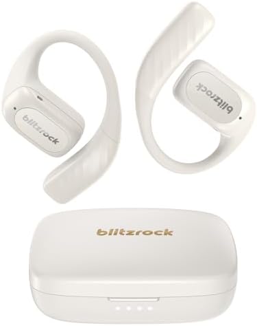 Elevate Your Sound Journey with CT3 Open Ear Bluetooth Headphones – 32-Hour Playtime for Endless Enjoyment, IPX5 Waterproof for Active Lifestyles, and Advanced 4-Mic ENC for Clear Conversations – Tailored EQ App and Ergonomically Designed Earhooks for Ultimate Comfort During Workouts, Running, or Cycling – Seamless Bluetooth 5.4 Connectivity for Uninterrupted Listening Experience