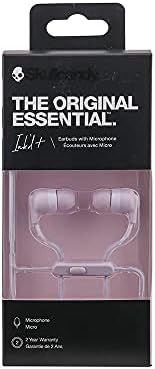 Skullcandy Ink’d+ Cobalt Blue Wired Earbuds – Premium Noise Isolation, Built-in Microphone for Seamless Calls, Travel-Friendly Design with Customizable Ear Gel Sizes, Optimal Audio Experience for Music Lovers