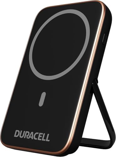 DURACELL 5,000 m Ah Mobile Power Bank – Ultra-Fast Charging for i Phone, i Pad, Samsung, and Android Devices | TSA Compliant for Travel Convenience | Mag-Safe Compatible | Compact & Lightweight Portable Charger for On-the-Go Power Solutions DURACELL 5,000 m Ah Mobile Power Bank – Ultra-Fast Charging for i Phone, i Pad, Samsung, and Android Devices | TSA Compliant for Travel Convenience | Mag-Safe Compatible | Compact & Lightweight Portable Charger for On-the-Go Power Solutions