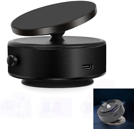 Revolutionary Electric Vacuum Suction Cup Phone Mount – 360° Adjustable Magnetic Holder for Cars, Gym, and More – Universal Compatibility for All Smartphones – Sleek Silver Design for Smooth Surfaces – Hands-Free Convenience and Enhanced Stability