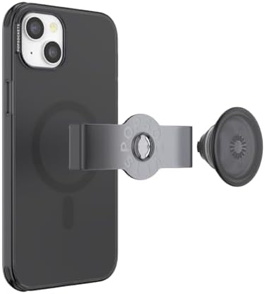 Pop Sockets i Phone 14 Pro Case with Integrated Slidable Grip & Kickstand – Pink Opalescent – Ultimate Wireless Charging Compatibility, 10 ft Drop Protection, and Easy Mag Safe Integration for Enhanced Mobile Experience