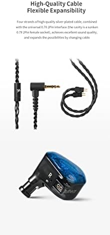 Experience Ultimate Audio Precision with x Crinacle Zero Dual Dynamic Drivers Hi-Fi Wired Earbuds – Premium Gaming & Music In-Ear Headphones for Unmatched Comfort and Clarity