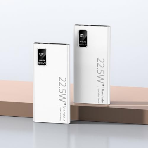 High-Capacity 50000 m Ah Portable Power Bank with 22.5 W Fast Charging – Dual USB 3.0 & Type-C QC PD4, LED Display for Instant Battery Monitoring – Ultimate Charging Solution for i Phone 16/15/14/13/Pro Max & Android Devices – 2024 Upgraded Design for Enhanced Durability and Performance