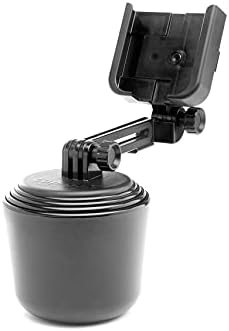 Universal Adjustable Cup Holder Phone Mount by Weather Tech – Hands-Free Smartphone Accessory for Cars and Trucks – Optimal Viewing with Extension Feature – Durable Design for i Phone and Android – Secure Charging Compatibility – Elevate Your Driving Experience