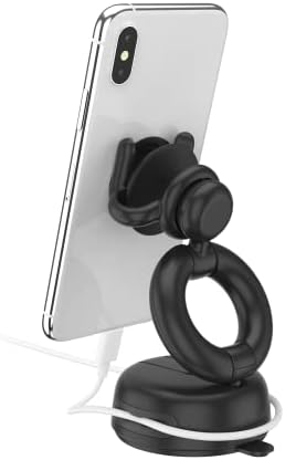 Versatile Pop Sockets Multi-Use Phone Mount – Secure Dash, Windshield & Desk Holder in Sleek Black – Ideal for Navigation, Video Calls & Hands-Free Operation – Universal Compatibility & 360-Degree Rotation for Optimal Viewing – Effortless Installation with Strong Suction Technology