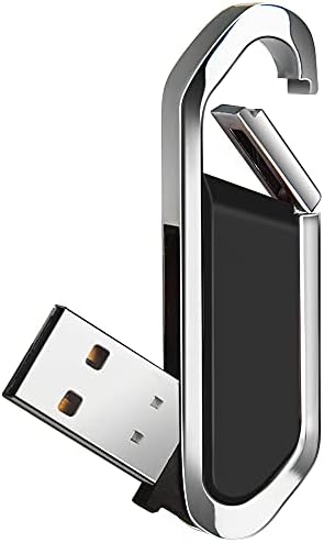 64 GB Portable Metal USB Flash Drive – Stylish Red Keychain Memory Stick for Fast External Data Storage and Seamless File Transfer – Ideal for Students and Professionals