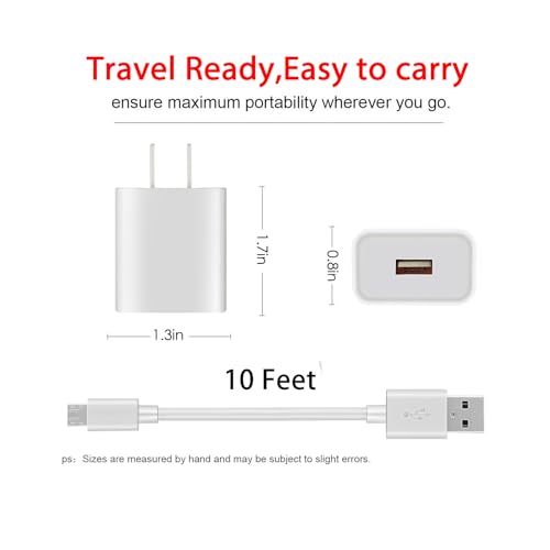 Rapid 9 V Wall Charger Adapter Trio for Smart Device Power: Fast Charging Solution for Arlo, Wyze Cam, and More – Compact, Durable, Multi-Device Convenience for Home and Travel Use
