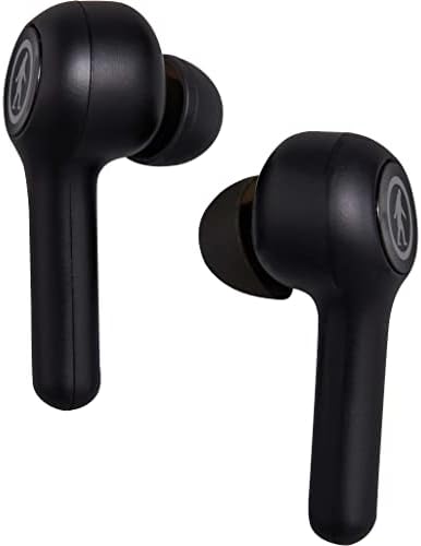 Unleash Your Audio Adventure with Outdoor Tech Ravens True Wireless Earbuds – Low Latency Bluetooth Headphones for Sports and Travel – High-Fidelity Sound, Built-in Microphone, and Rechargeable Case for Enhanced Portability – Ideal for Outdoor Enthusiasts Seeking Seamless Device Compatibility and Comfort
